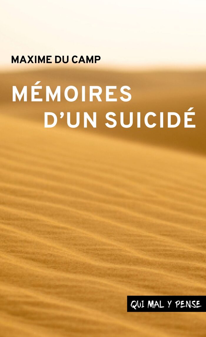 Couverture du livre : Mémoires d'un suicidé